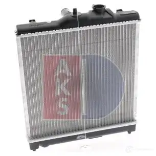 Радиатор охлаждения двигателя AKS DASIS 100890n 868523 ORCO TN 4044455177739 изображение 7