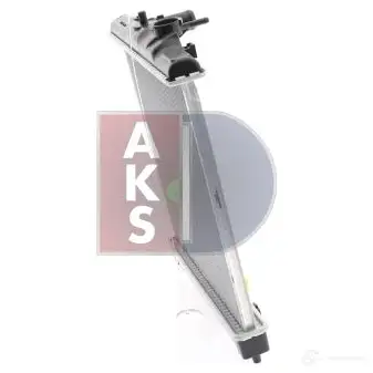 Радиатор охлаждения двигателя AKS DASIS 100890n 868523 ORCO TN 4044455177739 изображение 11
