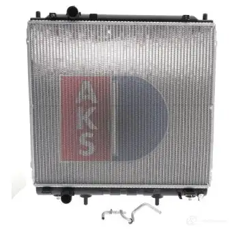 Радиатор охлаждения двигателя AKS DASIS 874970 560045n EO QV2 4044455448198 изображение 15