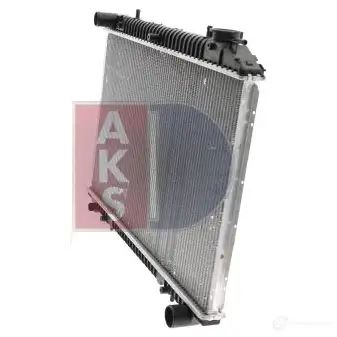 Радиатор охлаждения двигателя AKS DASIS 7 E2QT 070270n 867303 4044455173236 изображение 2