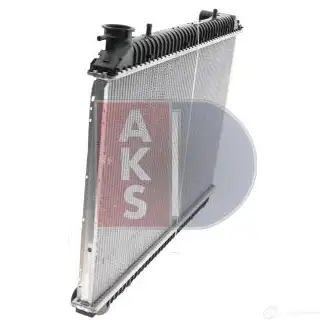 Радиатор охлаждения двигателя AKS DASIS 7 E2QT 070270n 867303 4044455173236 изображение 4