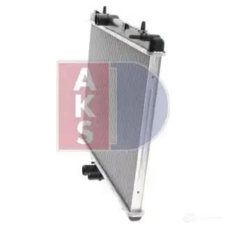 Радиатор охлаждения двигателя AKS DASIS 870710 4044455208341 ZEP 50 160099n изображение 3