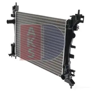 Радиатор охлаждения двигателя AKS DASIS 060024n 0BI56 51 866863 4044455461630 изображение 2