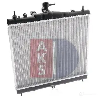 Радиатор охлаждения двигателя AKS DASIS 070078n L AGYS7 867202 4044455206620 изображение 7