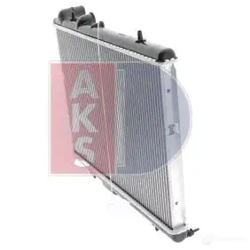 Радиатор охлаждения двигателя AKS DASIS 870712 4044455208372 160103n 7Z MD57F изображение 10