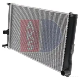 Радиатор охлаждения двигателя AKS DASIS 210238n RB6 QR 871689 4044455539551 изображение 2