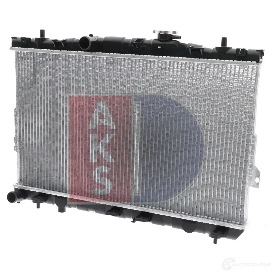 Радиатор охлаждения двигателя AKS DASIS 510025n 874191 7SP EFRA 4044455207702 изображение 0