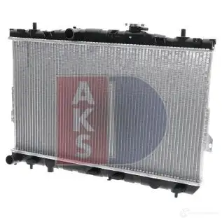 Радиатор охлаждения двигателя AKS DASIS 510025n 874191 7SP EFRA 4044455207702 изображение 1