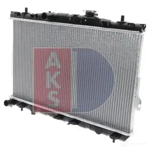 Радиатор охлаждения двигателя AKS DASIS 510025n 874191 7SP EFRA 4044455207702 изображение 2