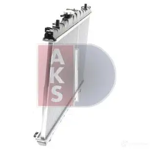 Радиатор охлаждения двигателя AKS DASIS 510025n 874191 7SP EFRA 4044455207702 изображение 5