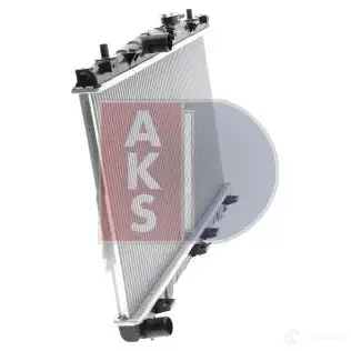 Радиатор охлаждения двигателя AKS DASIS 510025n 874191 7SP EFRA 4044455207702 изображение 13