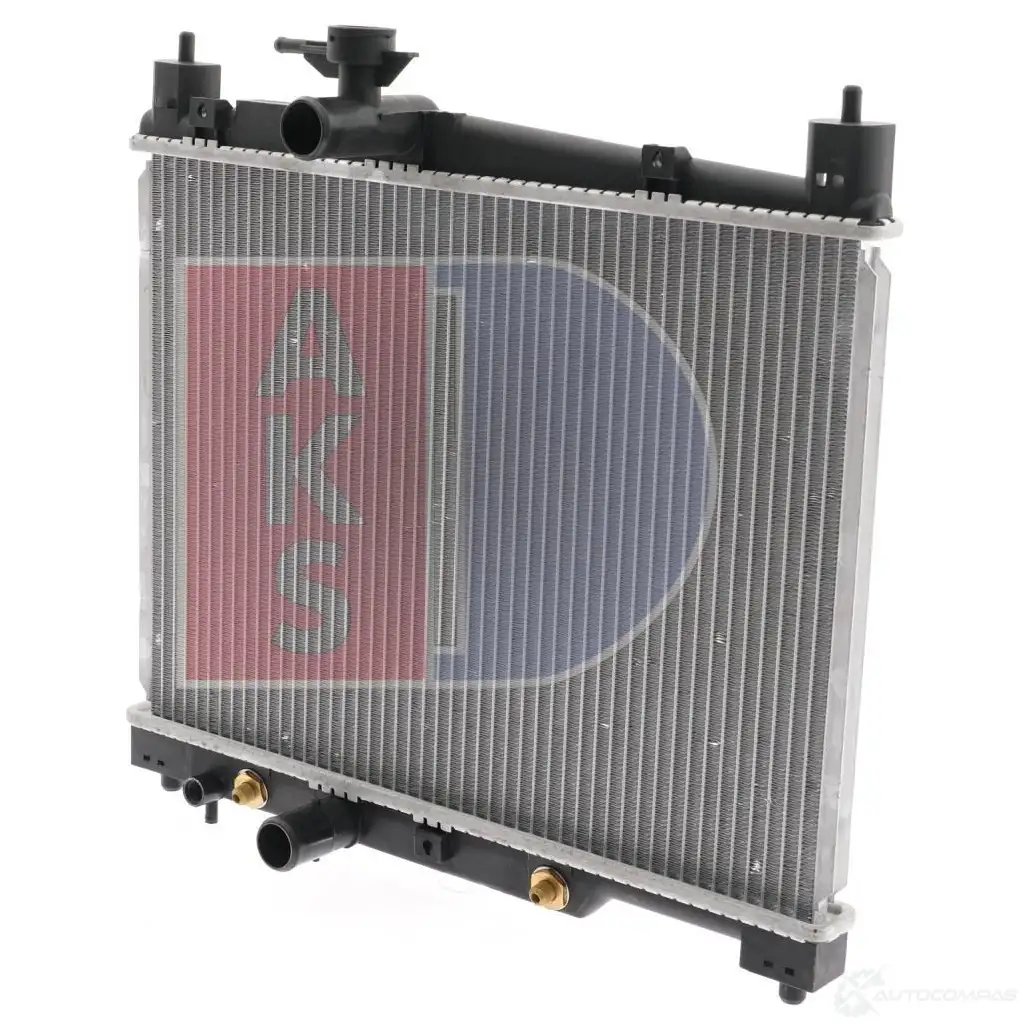 Радиатор охлаждения двигателя AKS DASIS 210033n 4044455204145 871526 P4U 4PA6 изображение 1