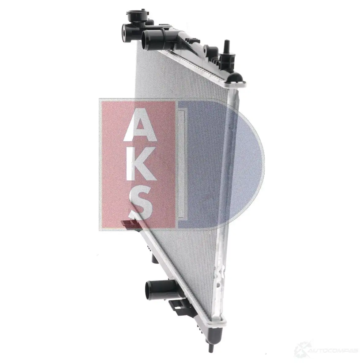 Радиатор охлаждения двигателя AKS DASIS 070181n X1A 91F 867287 4044455587064 изображение 3