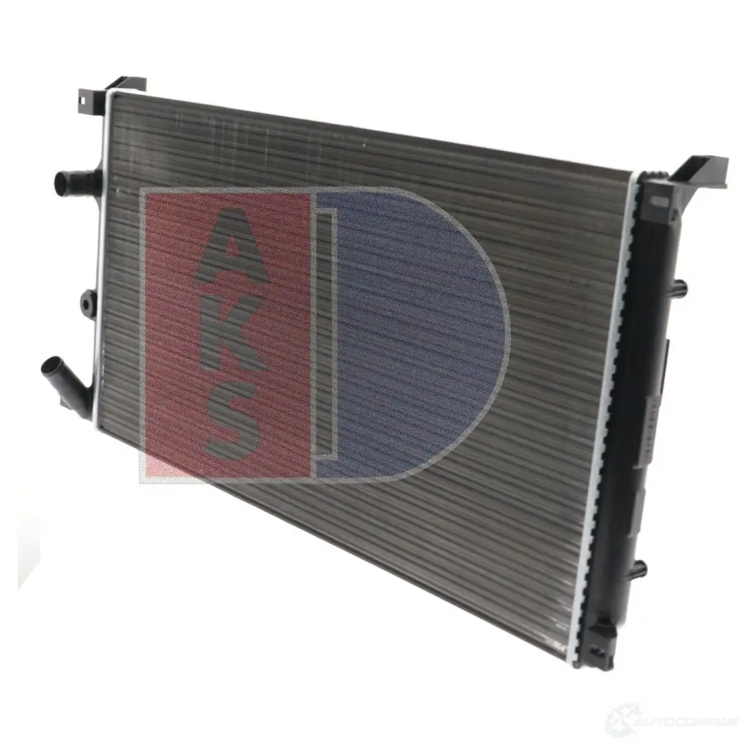 Радиатор охлаждения двигателя AKS DASIS 180054n 871045 HHAW QE 4044455208440 изображение 2