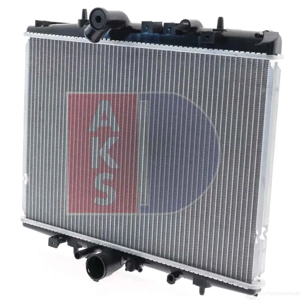 Радиатор охлаждения двигателя AKS DASIS 4044455105350 160000n 870641 S 7BTXSV изображение 1