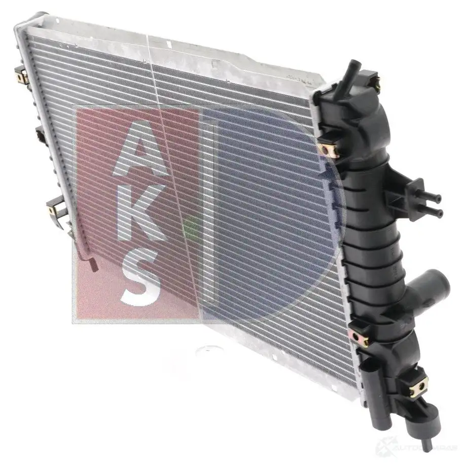 Радиатор охлаждения двигателя AKS DASIS 870147 150065n 4044455208310 FF7 AC изображение 10