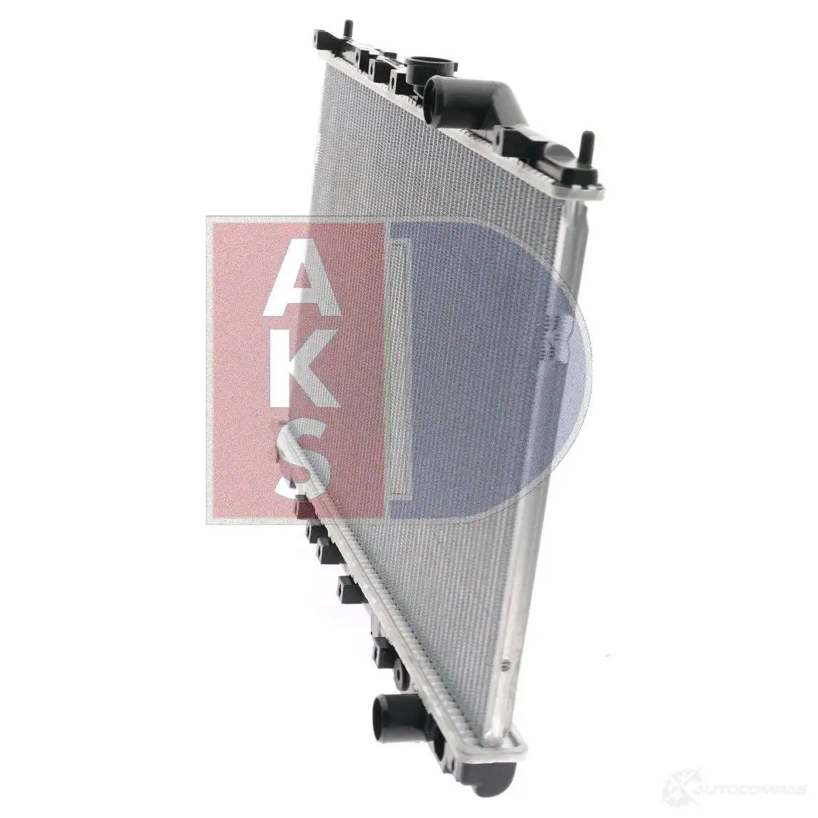 Радиатор охлаждения двигателя AKS DASIS 870004 W7X LXX 4044455181255 141250n изображение 3