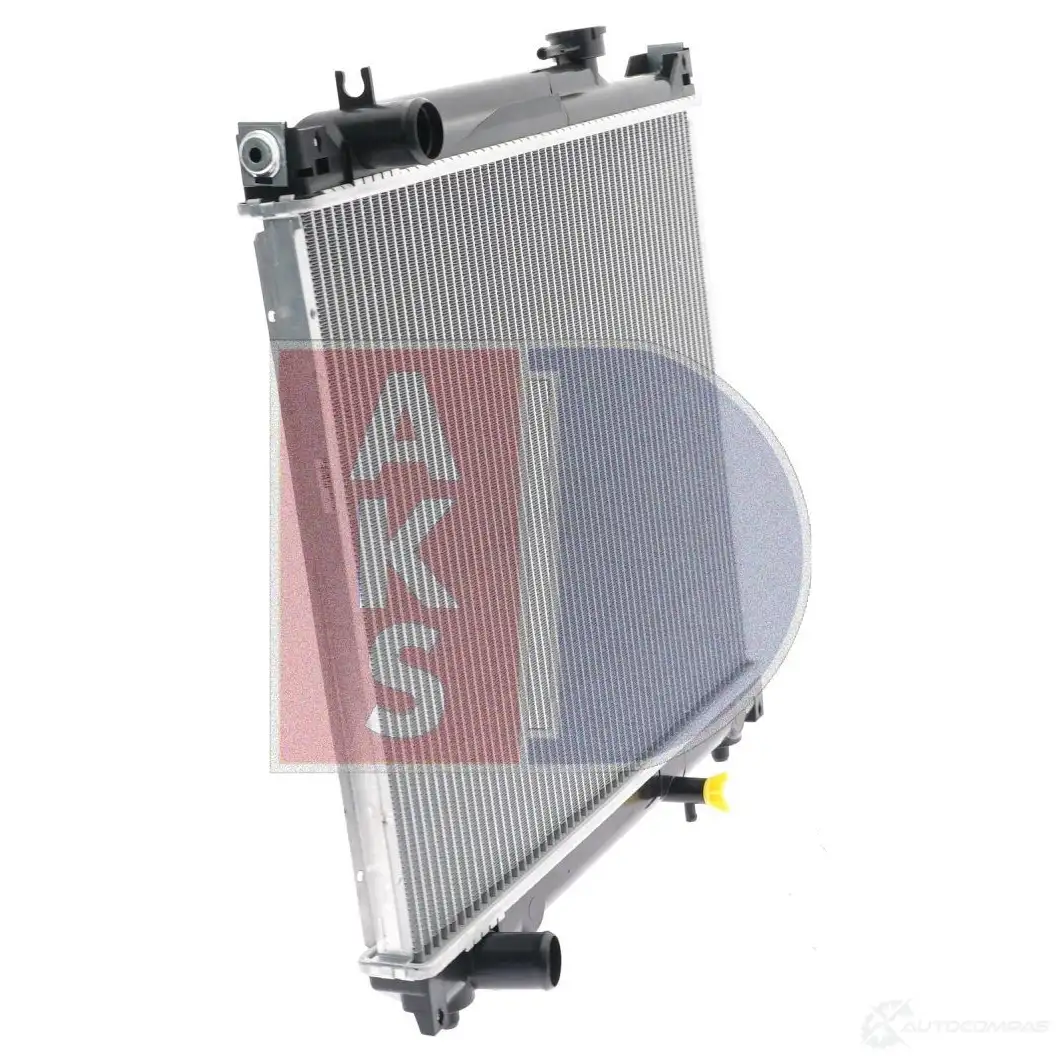 Радиатор охлаждения двигателя AKS DASIS 320440n 872863 4044455193609 LGMG C изображение 12