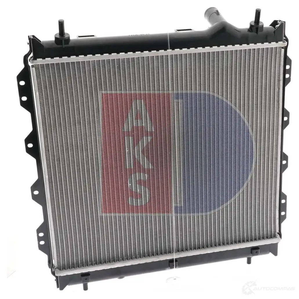 Радиатор охлаждения двигателя AKS DASIS 520760n 874757 D AAMW56 4044455196532 изображение 6