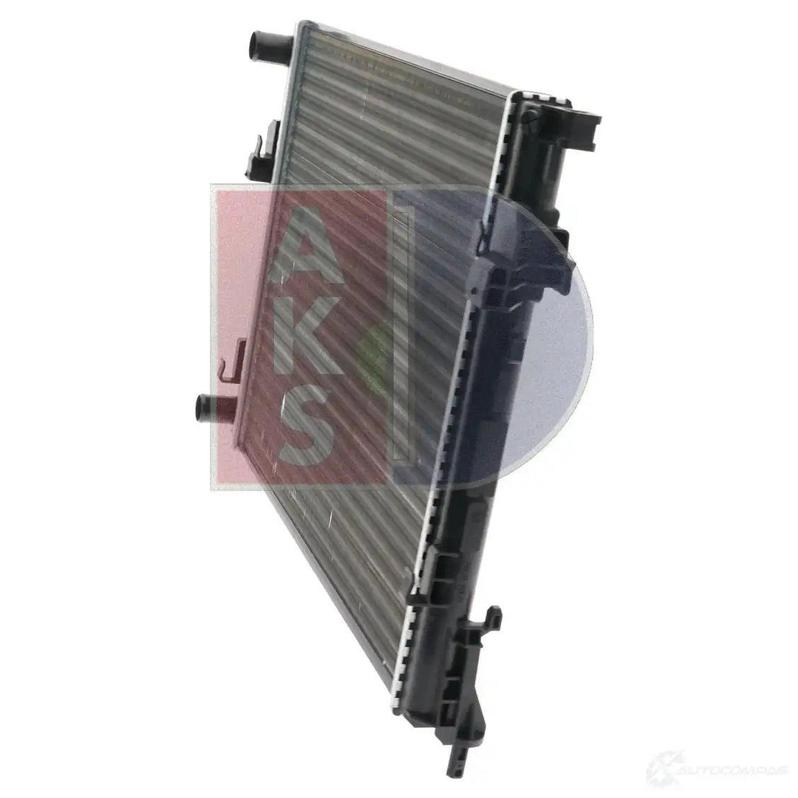 Радиатор охлаждения двигателя AKS DASIS 871043 4044455206903 R W365 180052n изображение 3