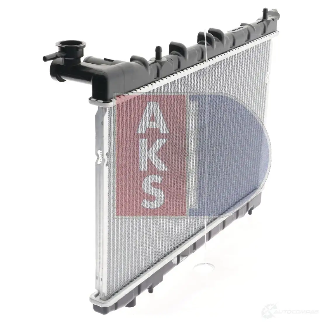 Радиатор охлаждения двигателя AKS DASIS 070150n 9LSG 76J 867257 4044455173137 изображение 5