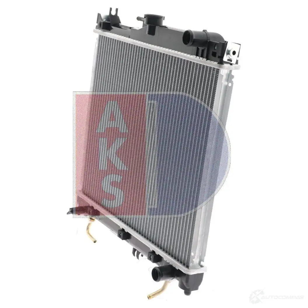 Радиатор охлаждения двигателя AKS DASIS 320047n 4044455462804 872822 GS2 YYFH изображение 2