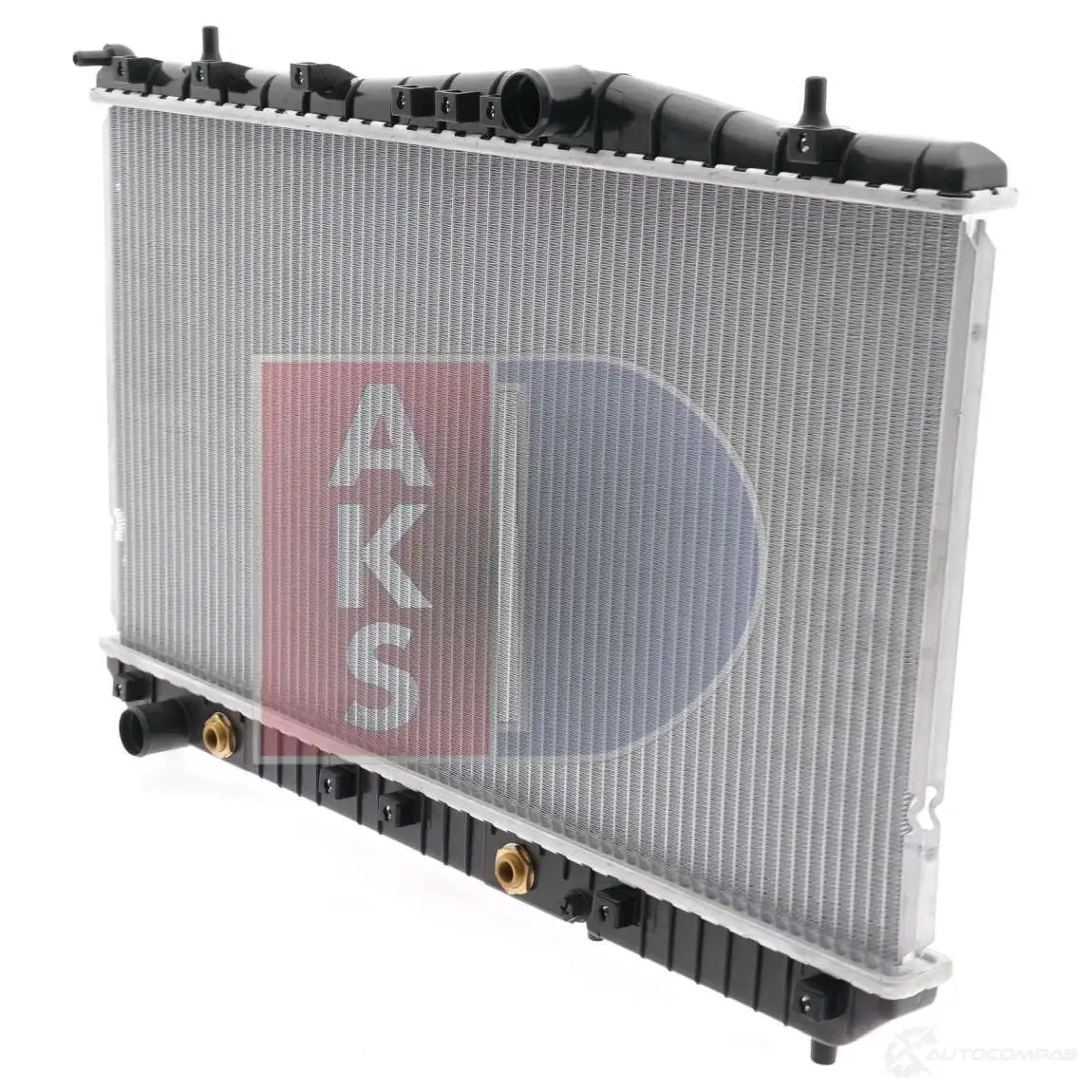 Радиатор охлаждения двигателя AKS DASIS 874187 NW9H63 8 510021n 4044455207467 изображение 2