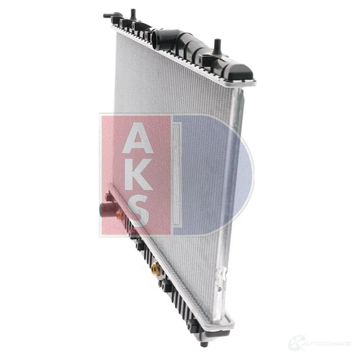 Радиатор охлаждения двигателя AKS DASIS 874187 NW9H63 8 510021n 4044455207467 изображение 3