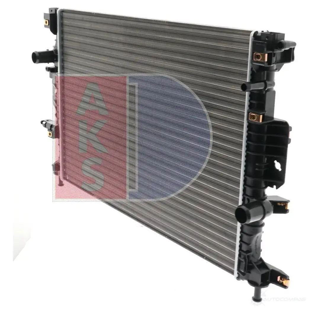 Радиатор охлаждения двигателя AKS DASIS 090148n 4044455759256 1424598342 H1L TQ изображение 2