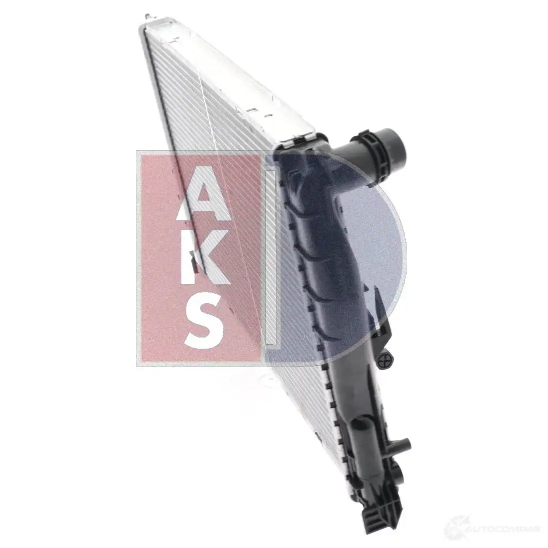 Радиатор охлаждения двигателя AKS DASIS 866457 Z W2ZQ 050044n 4044455210528 изображение 11