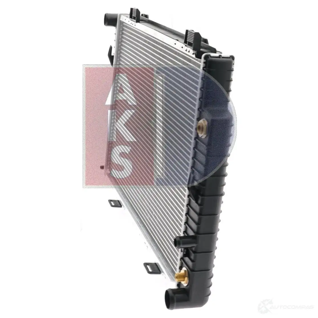 Радиатор охлаждения двигателя AKS DASIS 4044455179245 QHY A6 120740n 869015 изображение 3