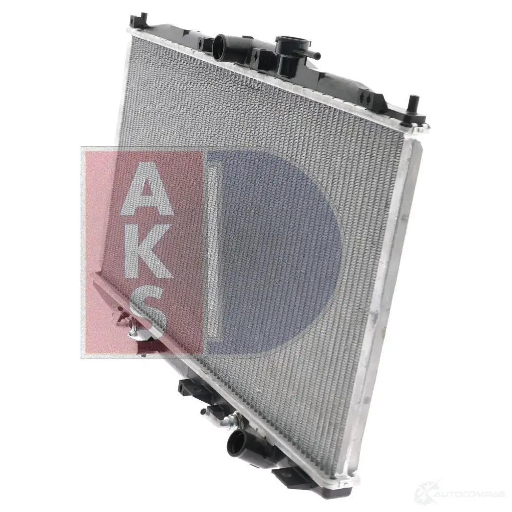 Радиатор охлаждения двигателя AKS DASIS 868532 101280n 67AM 7M 4044455196334 изображение 2