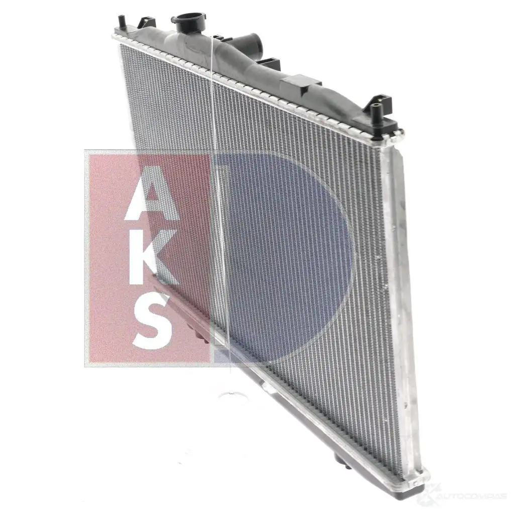 Радиатор охлаждения двигателя AKS DASIS 868532 101280n 67AM 7M 4044455196334 изображение 10