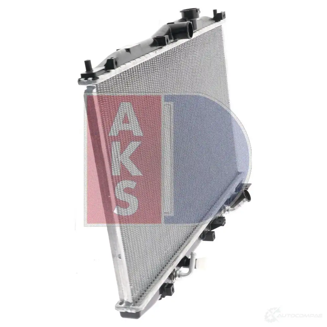 Радиатор охлаждения двигателя AKS DASIS 868532 101280n 67AM 7M 4044455196334 изображение 12