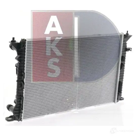 Радиатор охлаждения двигателя AKS DASIS 4044455461449 U61 Y3 873858 480034n изображение 6