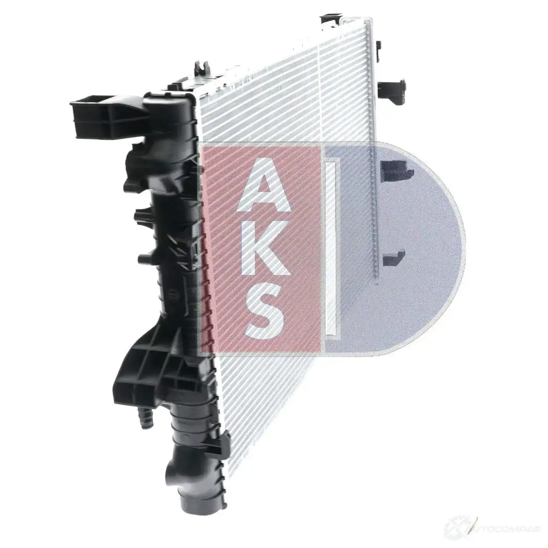 Радиатор охлаждения двигателя AKS DASIS 866054 4044455204473 041007n PF E96 изображение 4