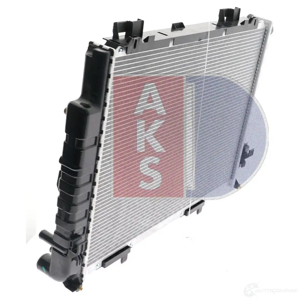 Радиатор охлаждения двигателя AKS DASIS 869124 122530n 4044455179870 3 16Z8 изображение 5