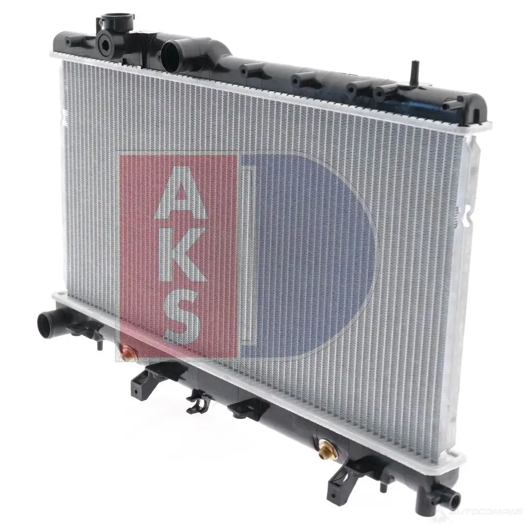 Радиатор охлаждения двигателя AKS DASIS 872969 E6X 2Z 350023n 4044455208532 изображение 2