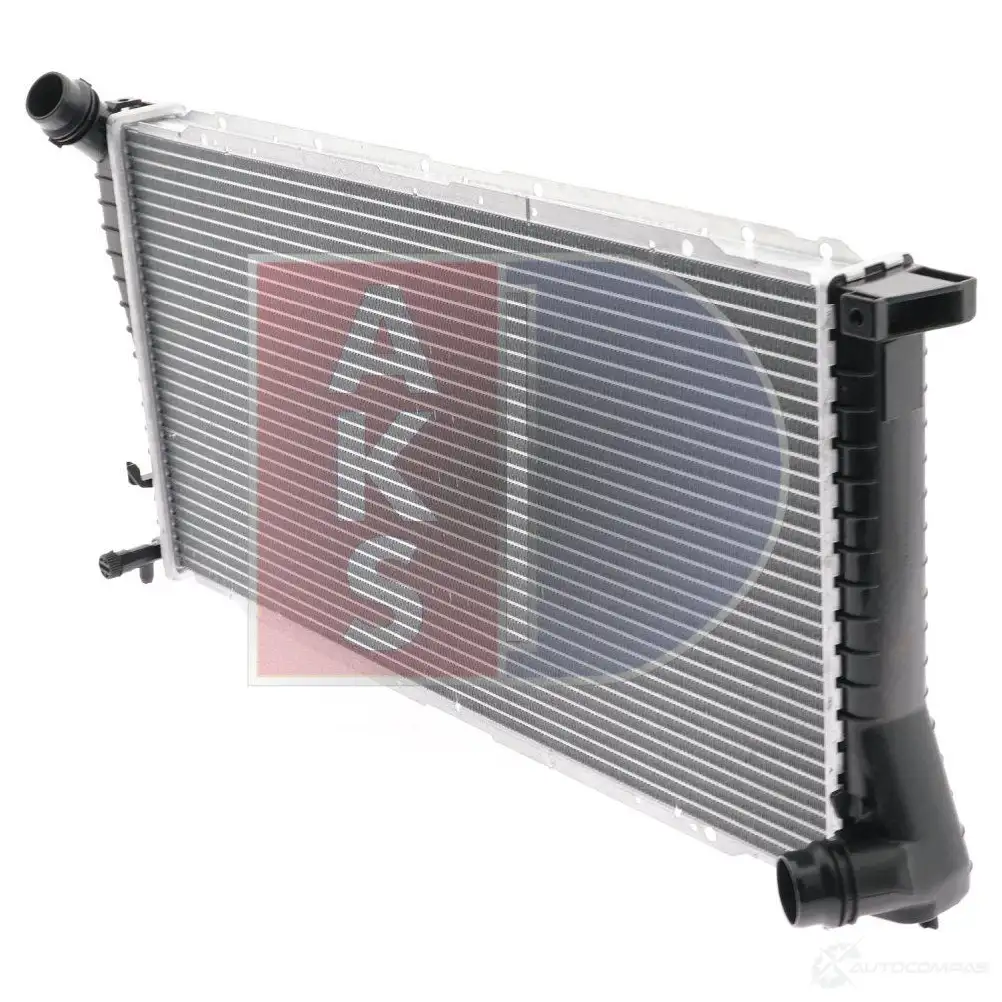Радиатор охлаждения двигателя AKS DASIS 866572 051540n 3GQD QKE 4044455171959 изображение 3