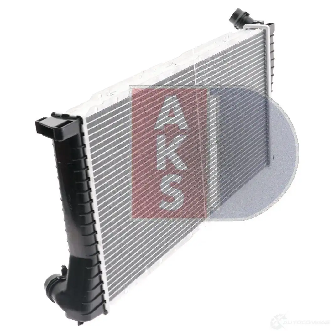 Радиатор охлаждения двигателя AKS DASIS 866572 051540n 3GQD QKE 4044455171959 изображение 6
