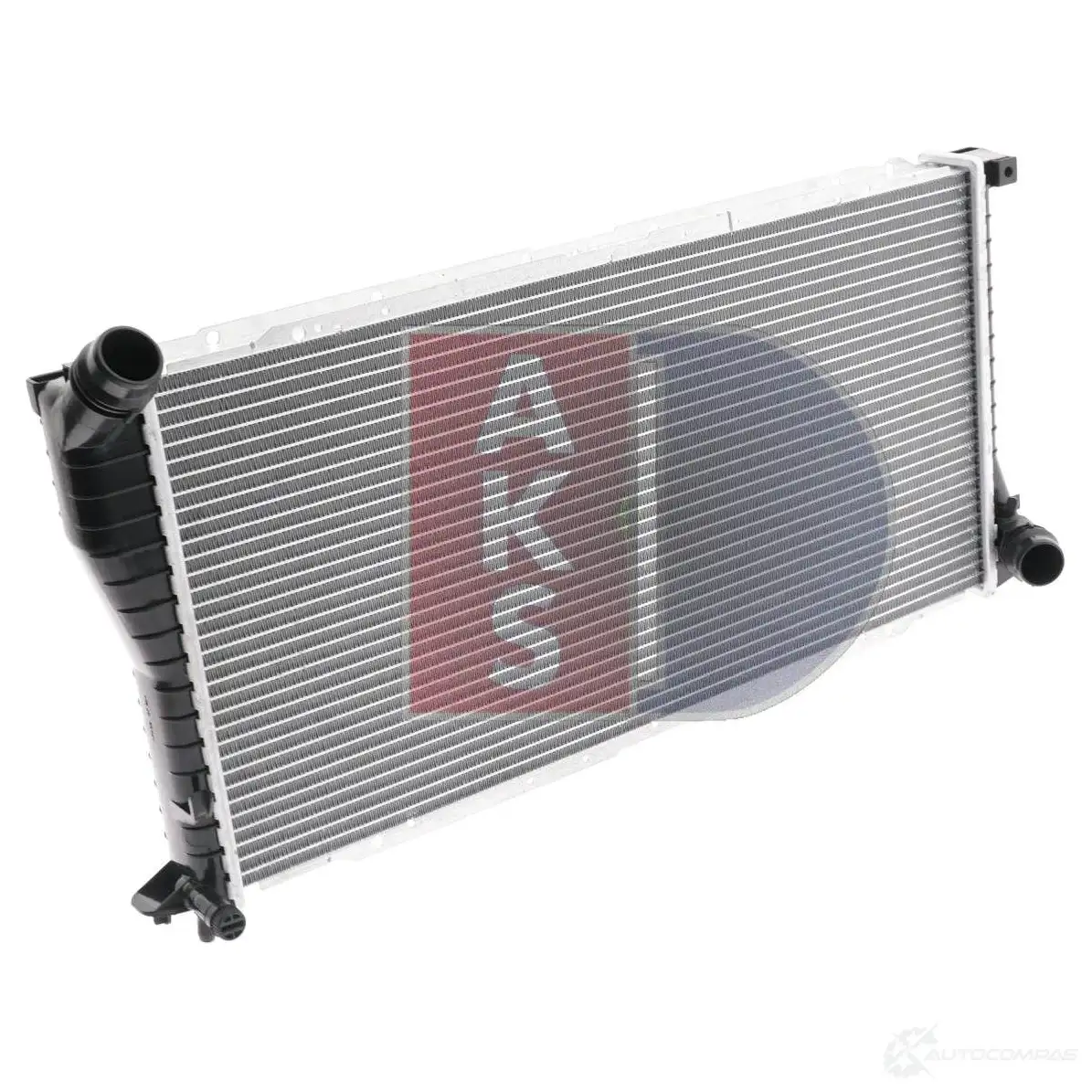 Радиатор охлаждения двигателя AKS DASIS 866572 051540n 3GQD QKE 4044455171959 изображение 15