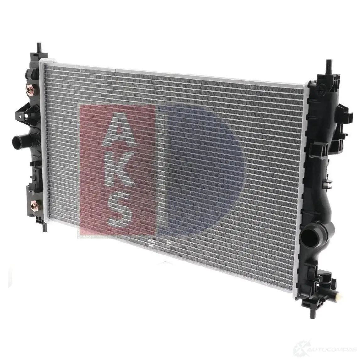 Радиатор охлаждения двигателя AKS DASIS 4044455471066 870188 150106n 8UIBX Y изображение 1