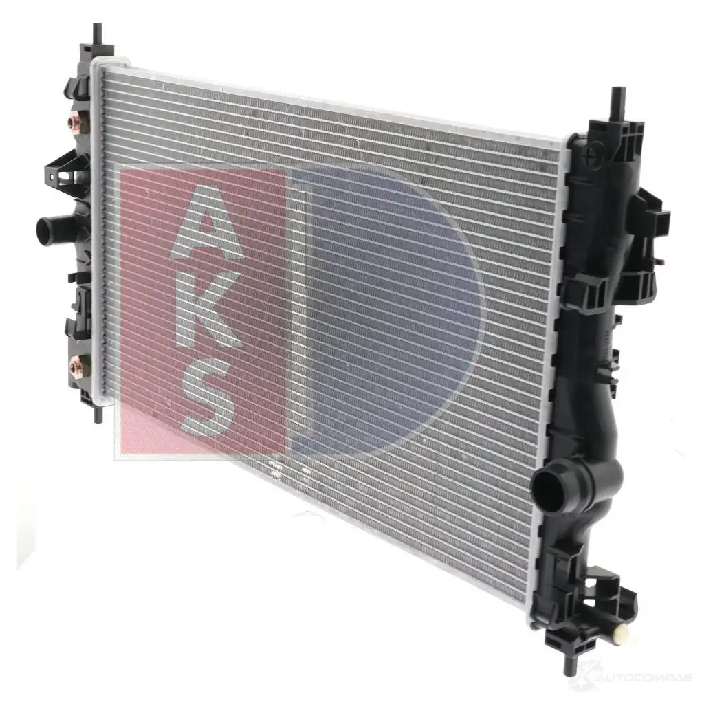 Радиатор охлаждения двигателя AKS DASIS 4044455471066 870188 150106n 8UIBX Y изображение 2