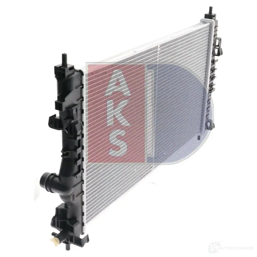 Радиатор охлаждения двигателя AKS DASIS 4044455471066 870188 150106n 8UIBX Y изображение 5
