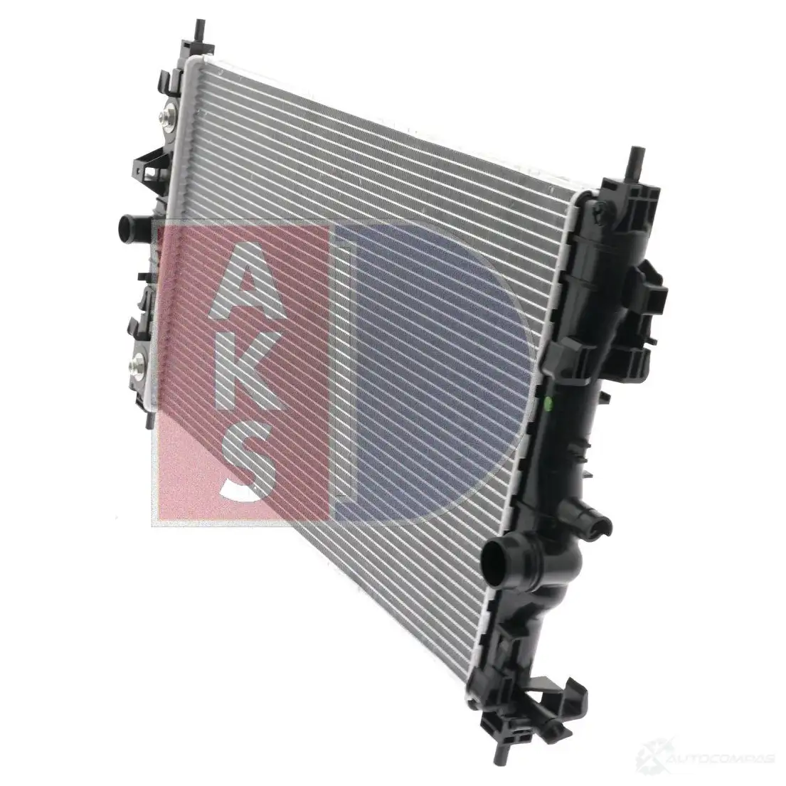 Радиатор охлаждения двигателя AKS DASIS 870180 150098n 4044455462415 IP 6OON изображение 2