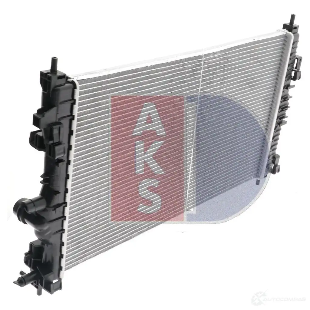 Радиатор охлаждения двигателя AKS DASIS 870180 150098n 4044455462415 IP 6OON изображение 5