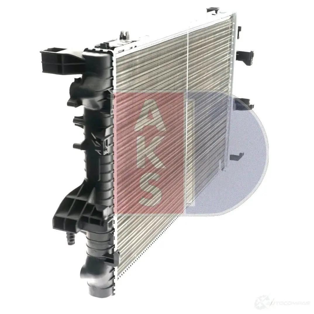 Радиатор охлаждения двигателя AKS DASIS 041006n 866053 X 2OG3Y 4044455204480 изображение 4