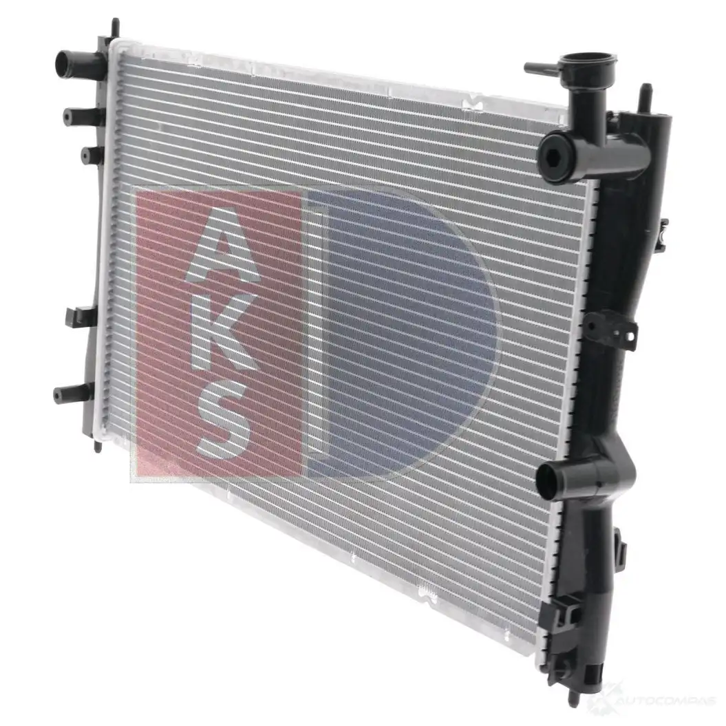 Радиатор охлаждения двигателя AKS DASIS 869920 140078n BORMW L1 4044455447290 изображение 2