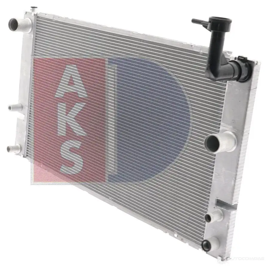 Радиатор охлаждения двигателя AKS DASIS 210224n 871675 A 00NKY 4044455462958 изображение 2