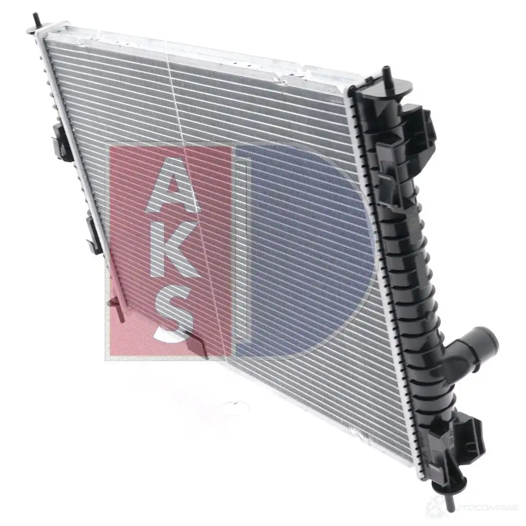 Радиатор охлаждения двигателя AKS DASIS 070182n JOCR 6H 867288 4044455587316 изображение 10